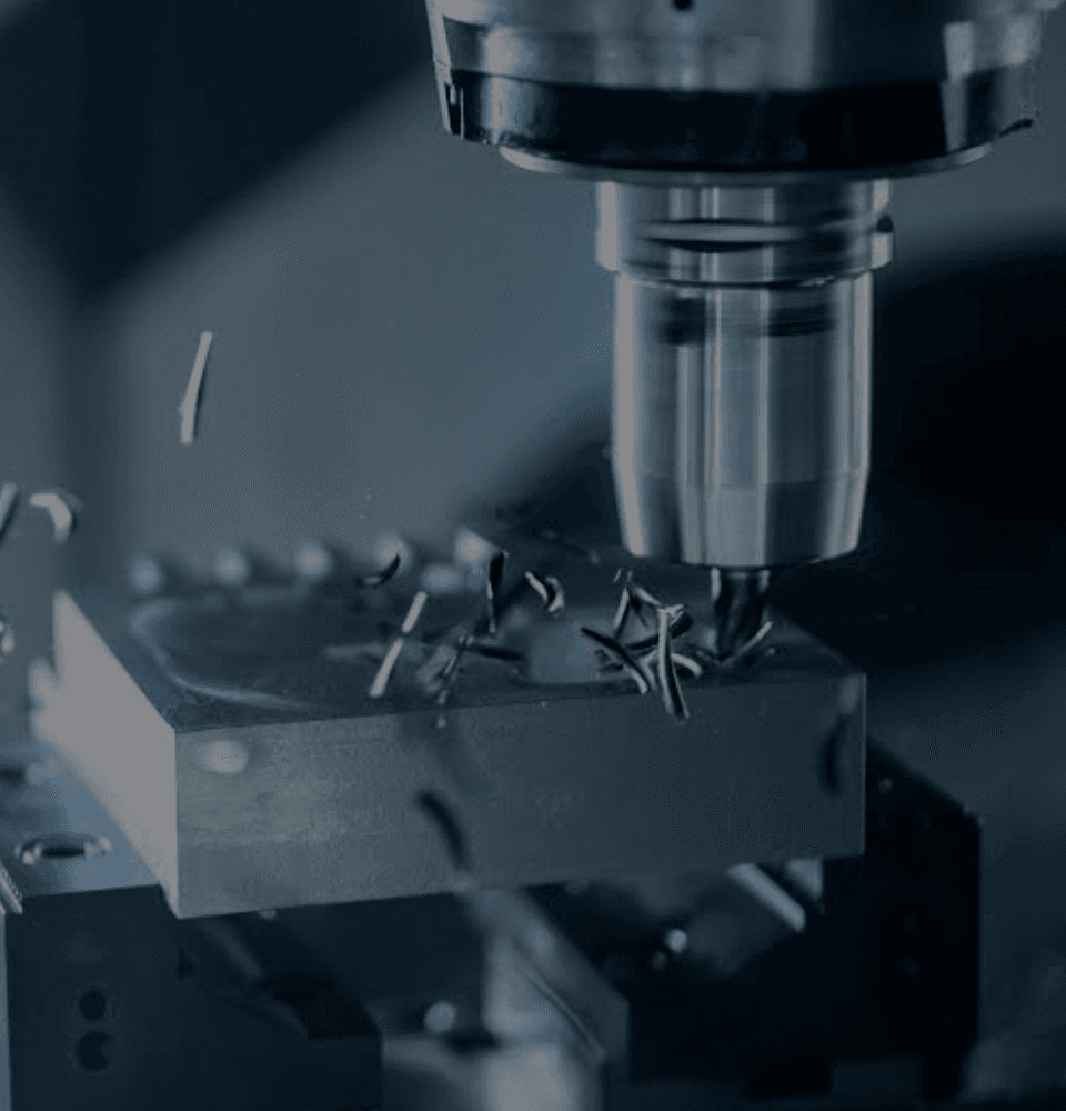 CNC machinery in a workshop